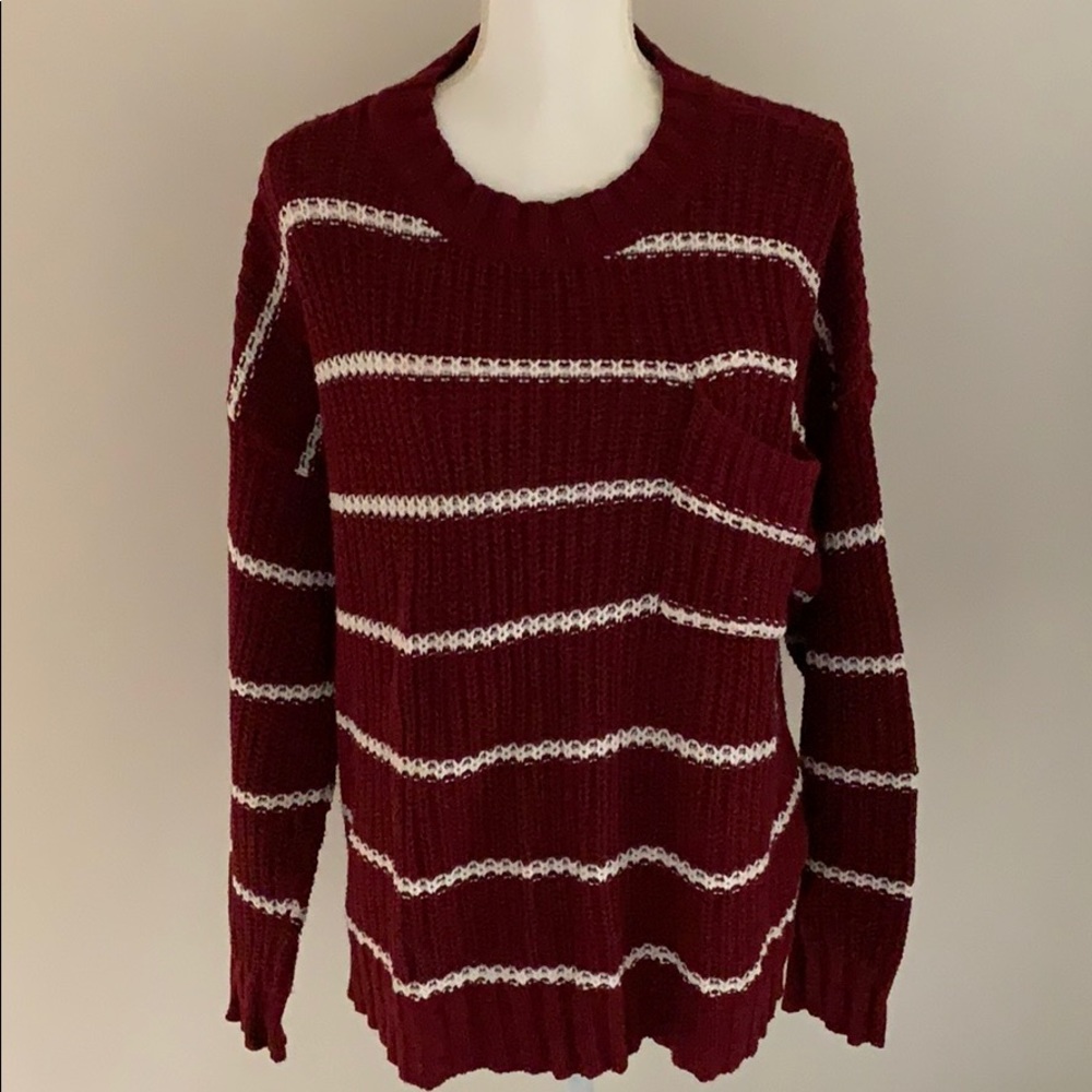 AE Crochet Long Sleeve Sweatshirt